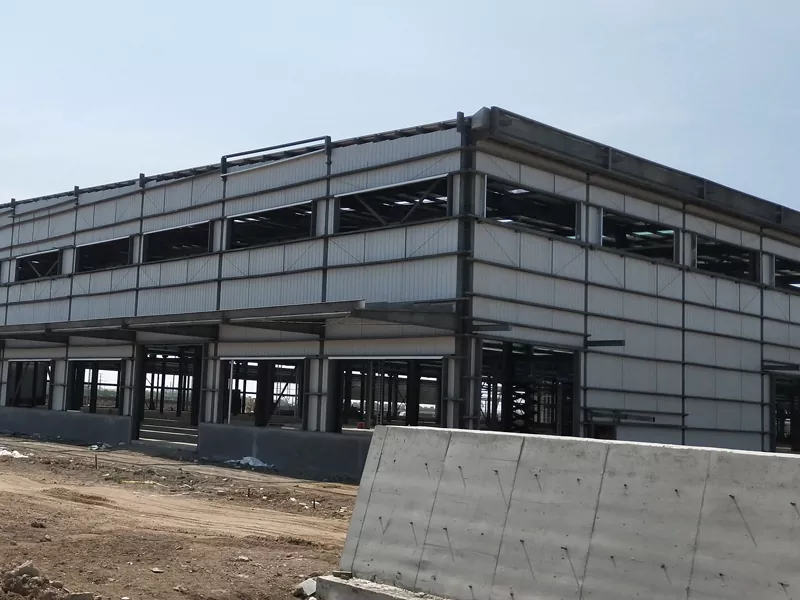 Warehousing struktur baja lading