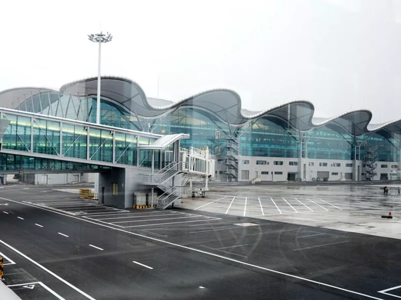 Bangunan struktur baja bandara dhuwur bandara