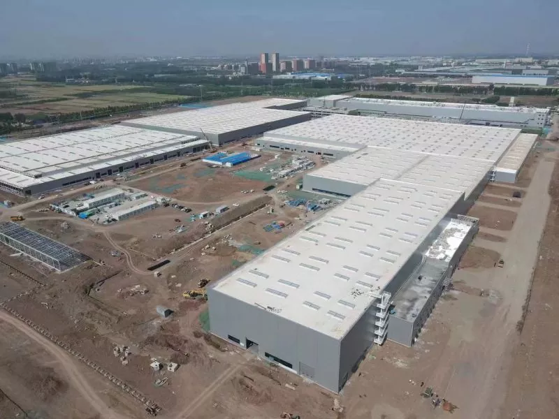 Gudang baja prefabricated