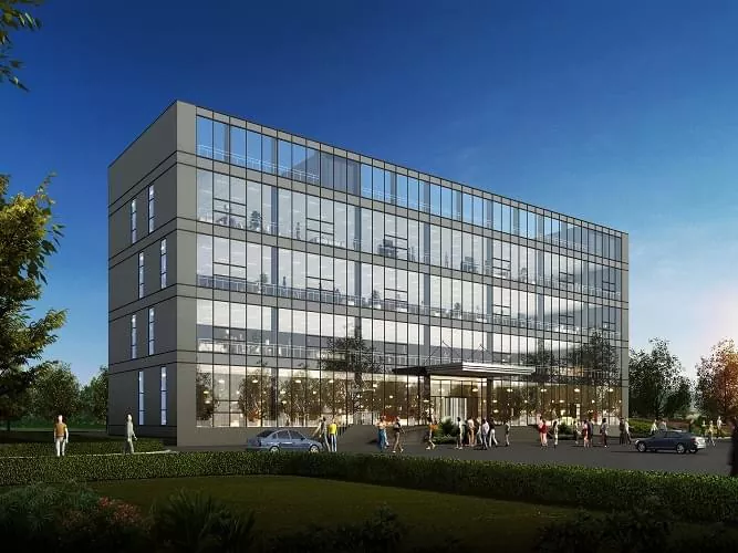 Gedung Kantor Prefabricated Modern